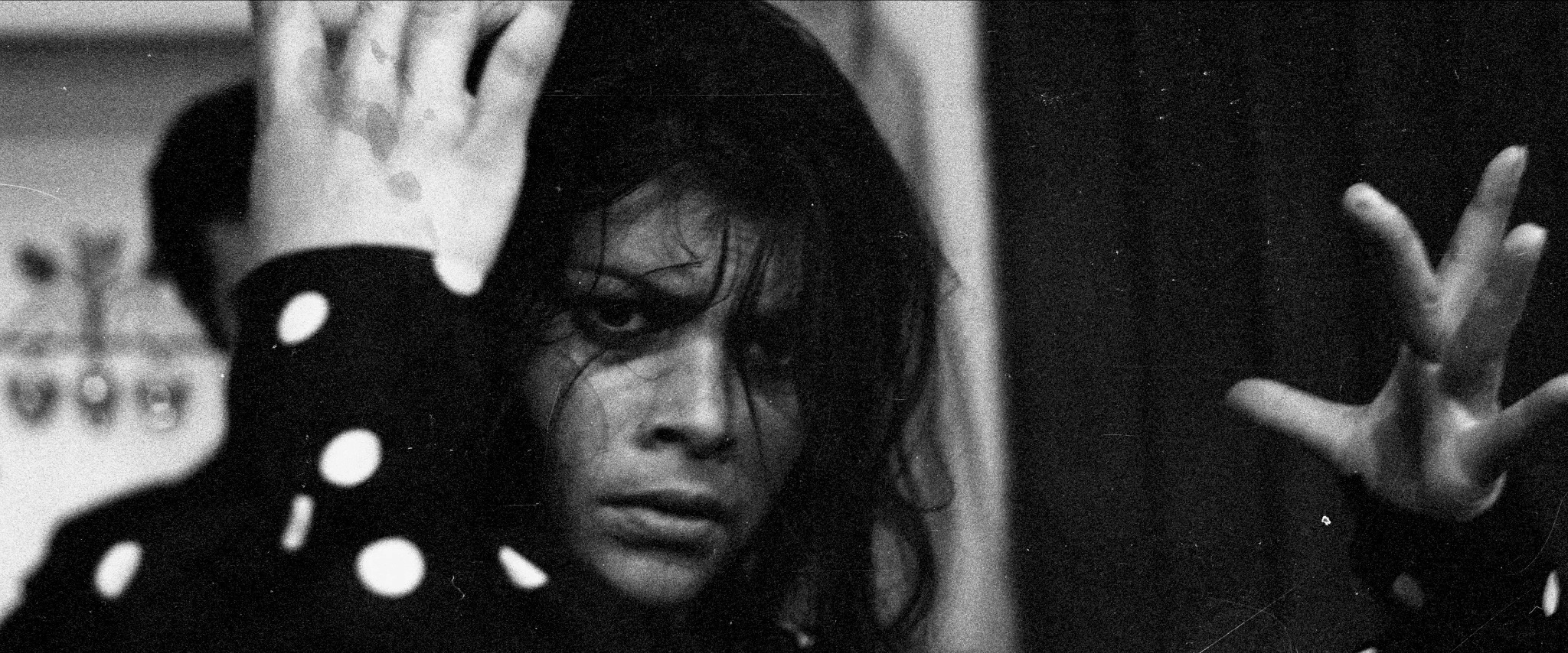 Antonia Singla bailando en una imagen de archivo en blanco y negro