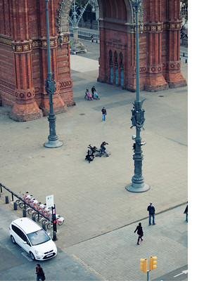 Arco de Triunfo, localización de rodaje