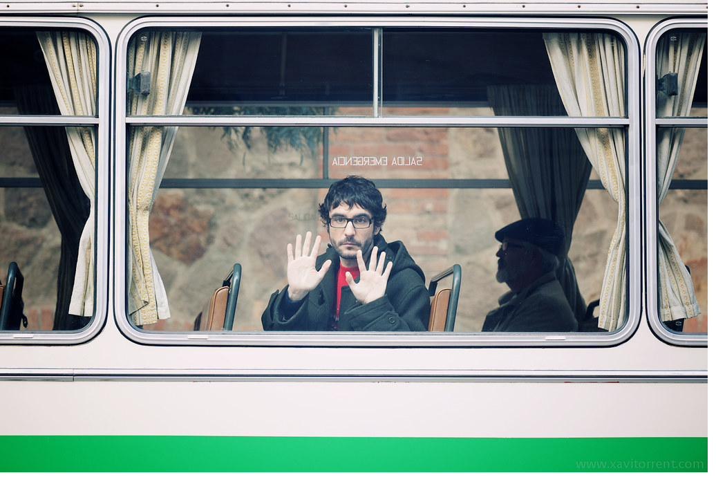 Juan Ramón Bonet en el autobús, La Fábula del Dibujante